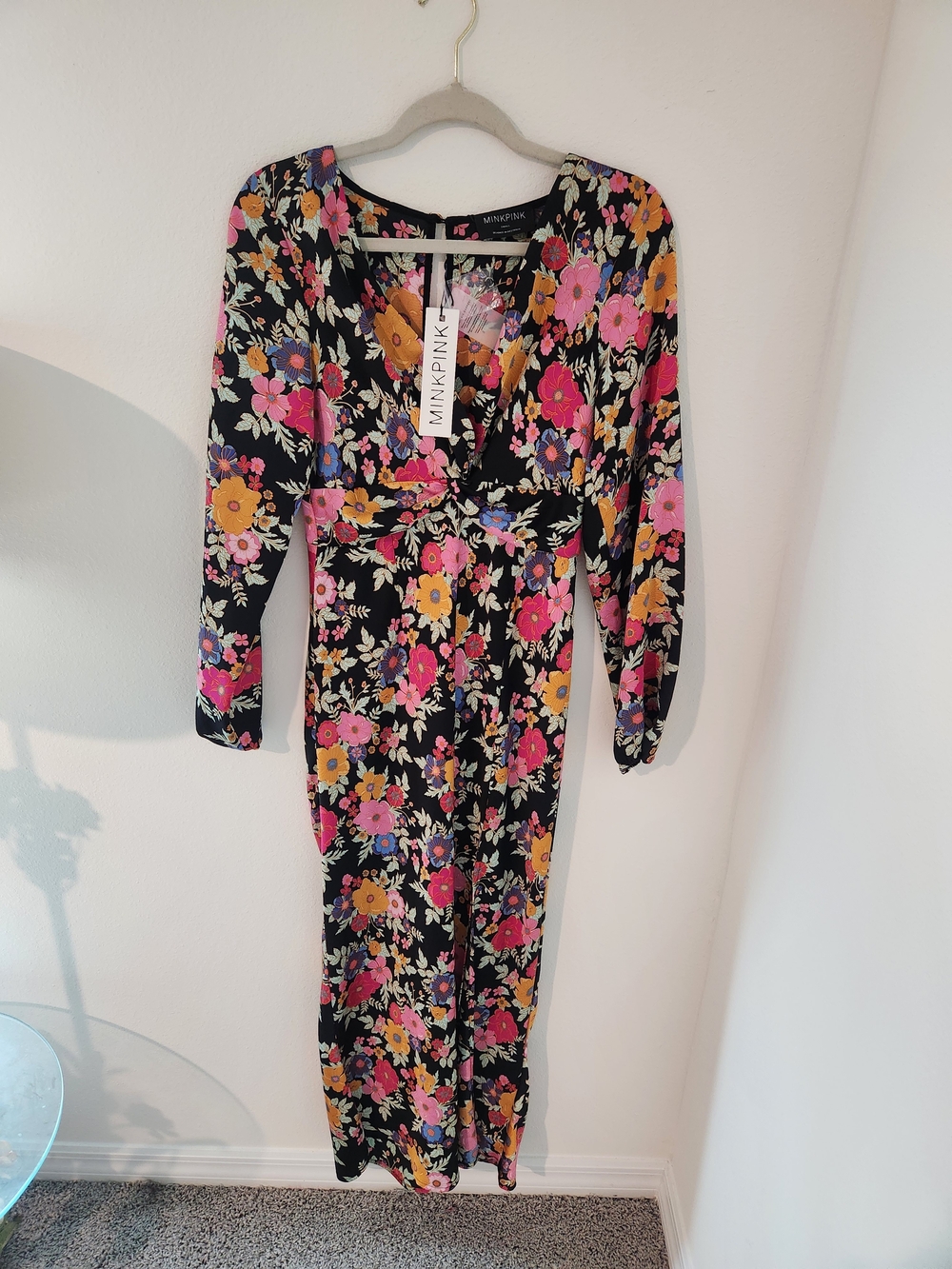 Floral Maxi 70s Dress